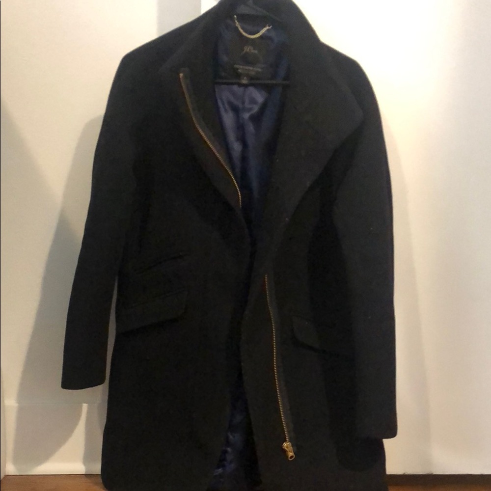 J. Crew / Cocoon Coat / Italian stadium-cloth wool